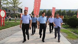 泰安市各县市区人社局领导莅临公司检查指导